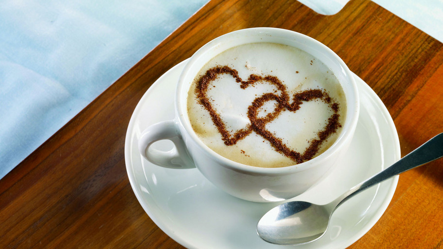 Kaffee mit Herz 