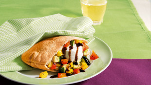 Grillgemuese Pitatasche