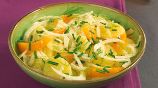 Kartoffel-Fenchel-Salat mit Orangenfilets
