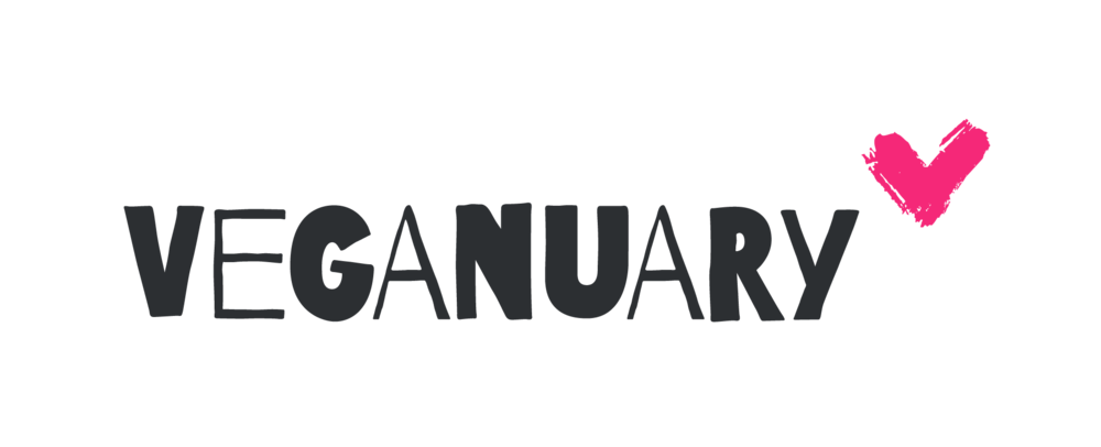 Das Logo vom Veganuary