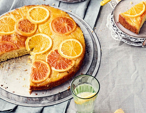 Upside-down-Orangenkuchen 