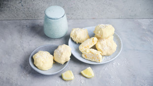 Mango Zitronenquark Bites Rezept