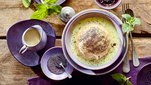 Germknödel mit Vanillesauce
