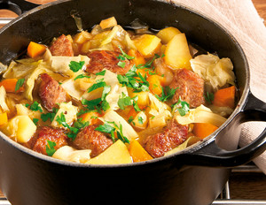 Irish Stew mit Weißkohl