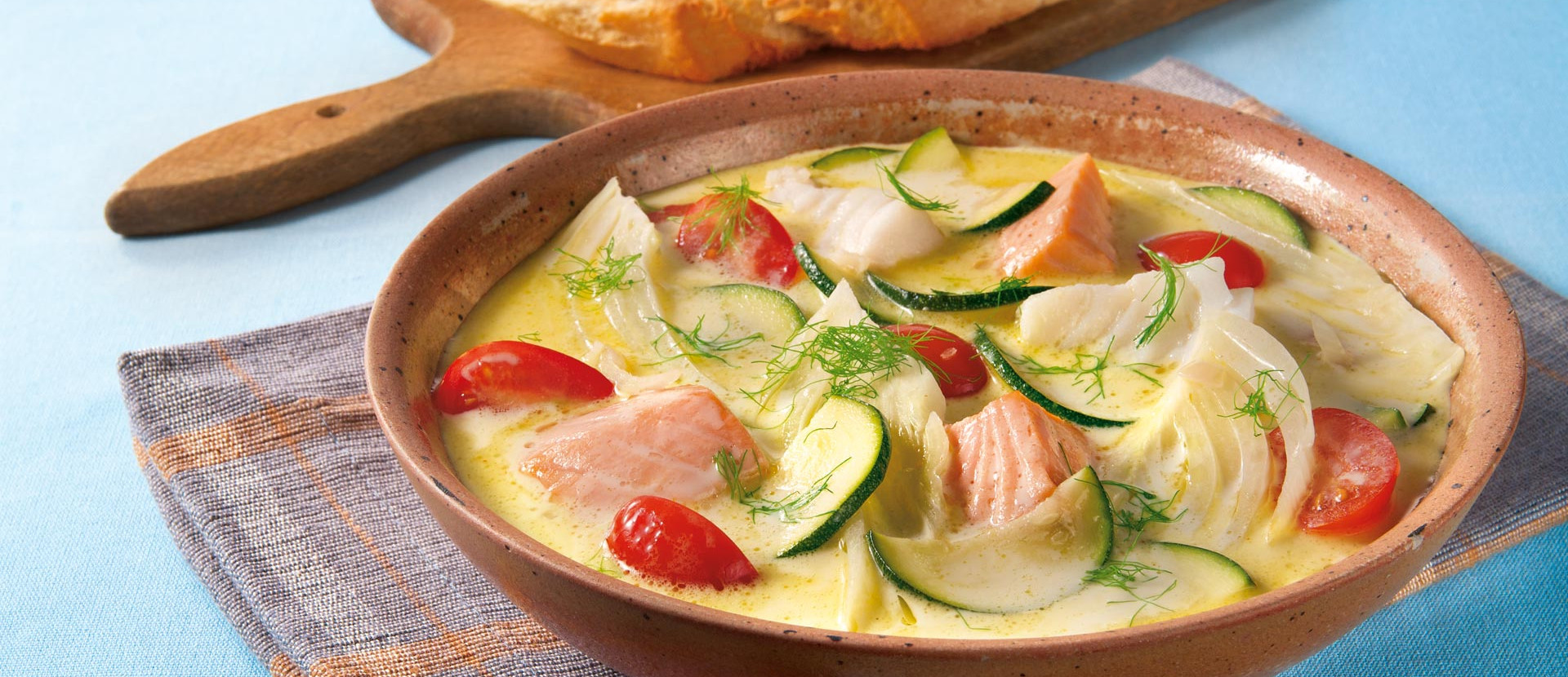 Fischtopf mit Fenchel, Tomaten und Pastis Rezept | tegut...