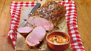 Iberischer Schweinerücken mit Mojo rojo