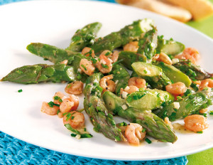 Spargel-Shrimps-Salat 