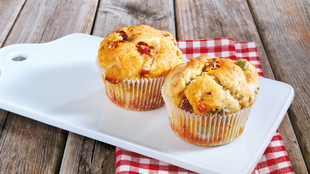 Pizza Muffins zwei Varianten