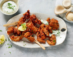 Vegane Pilz-Wings
