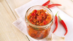 Chili-Paste mit Gewürzen