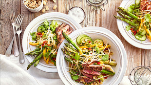 Spargel Mango Salat