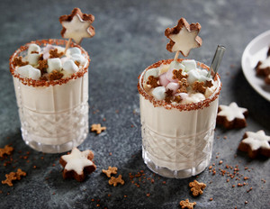 Weihnachtlicher Vanilleshake