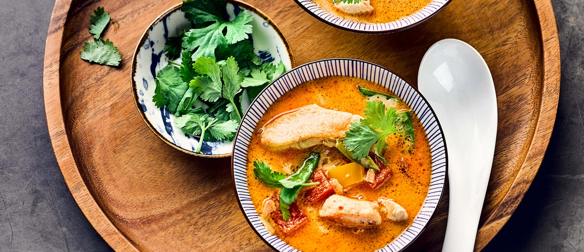 Tom Kha Gai Thai Kokosnuss Suppe Rezept Tegut