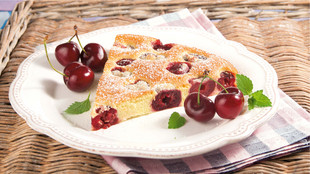 Franzoesischer Kirsch Clafoutis