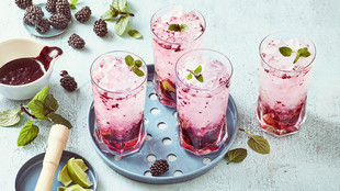 Brombeer Mojito