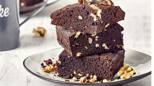 Walnuss Brownies Schokolade 