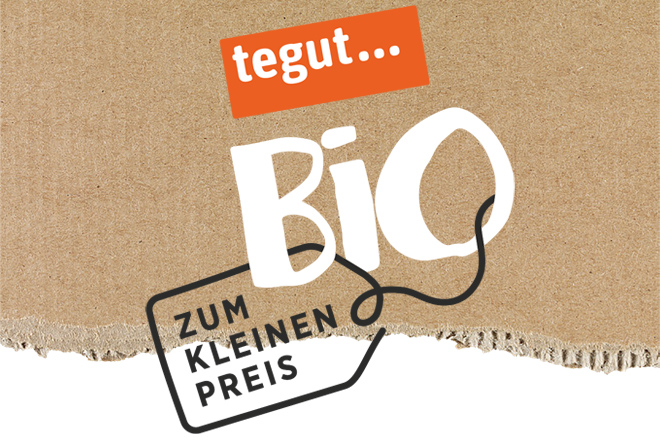 Das Logo unserer tegut Eigenmarke Bio zum kleinen Preis