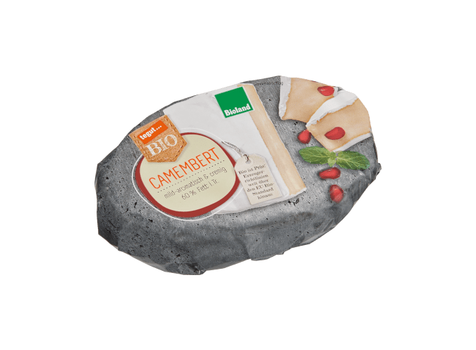 Der Bio Eigenmarken Camembert von tegut