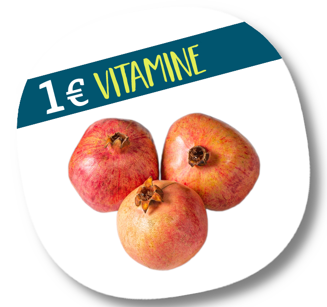 1 € Vitamine Granatäpfel