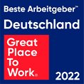 Great Place To Work - Beste Arbeitgeber 2022 Deutschland