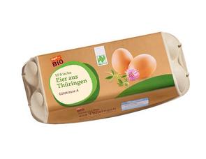 Darstellung von Bio Eier aus Thüringen, 10 Stück