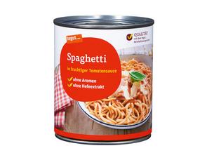 Darstellung von Spaghetti in Tomatensauce