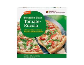 Darstellung von Steinofen-Pizza Tomate-Rucola
