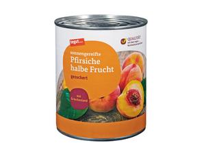Darstellung von Pfirsiche halbe Frucht 850 ml