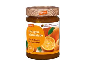 Darstellung von Orangen Marmelade
