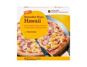 Darstellung von Steinofen-Pizza Hawaii