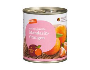 Darstellung von Mandarin-Orangen im eigenen Saft