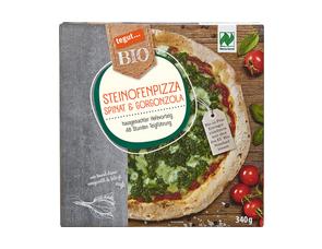 Darstellung von Steinofenpizza Spinat & Gorgonzola