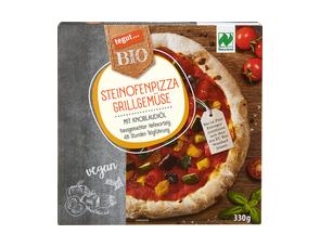 Darstellung von Steinofenpizza Grillgemüse