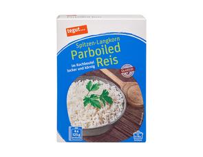 Darstellung von Spitzen-Langkorn Parboiled-Reis KB