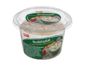 Darstellung von Nudelsalat