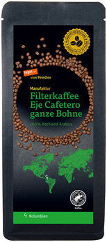 Manufaktur Filterkaffee Eje Cafetero ganze Bohne