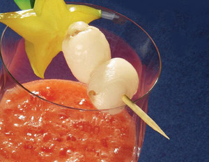 Litschi-Cocktail
