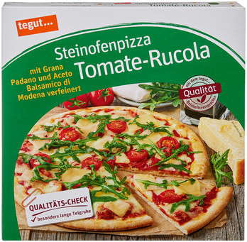 Steinofenpizza Tomate-Rucola