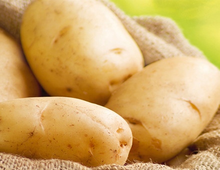 Kartoffeln im Kartoffelsack