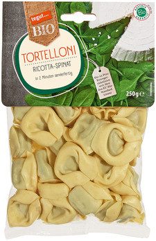 Tortelloni Ricotta-Spinat