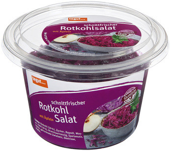 schnittfrischer Rotkohlsalat