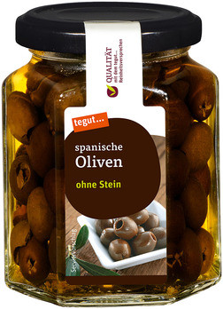 spanische Oliven ohne Stein