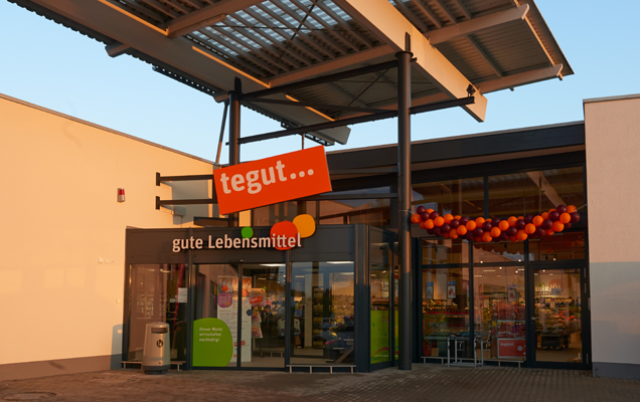 der Markt tegut… Kassel von Außen