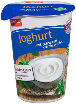 Joghurt mild 3,5 % Fett 500g