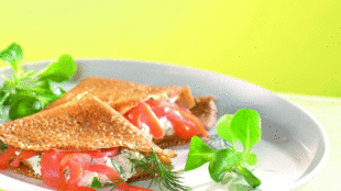 Kraeuter Crepes Raeucherlachs 