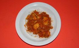 Fisch-Curry mit Reis