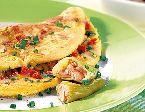 Paprika-Omelette