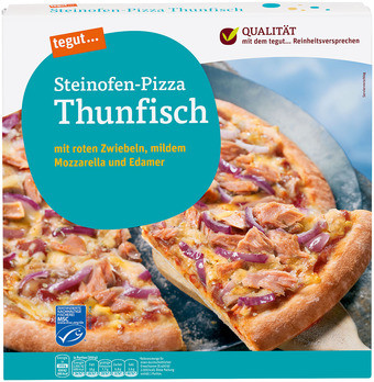 Steinofen-Pizza Thunfisch