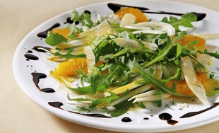 Orangen-Fenchelsalat mit Rucola