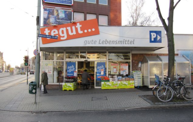 der Markt tegut… Kassel von Außen